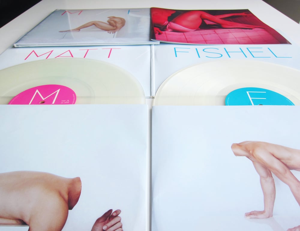 Image of M/F - *LTD EDITION* 180g "Frosted Clear" 2LP Gatefold VINYL w/ 12" Lyric Book (£25 or £30 SIGNED)