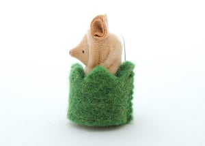 Image of Little Critter in a Hedge Cozy