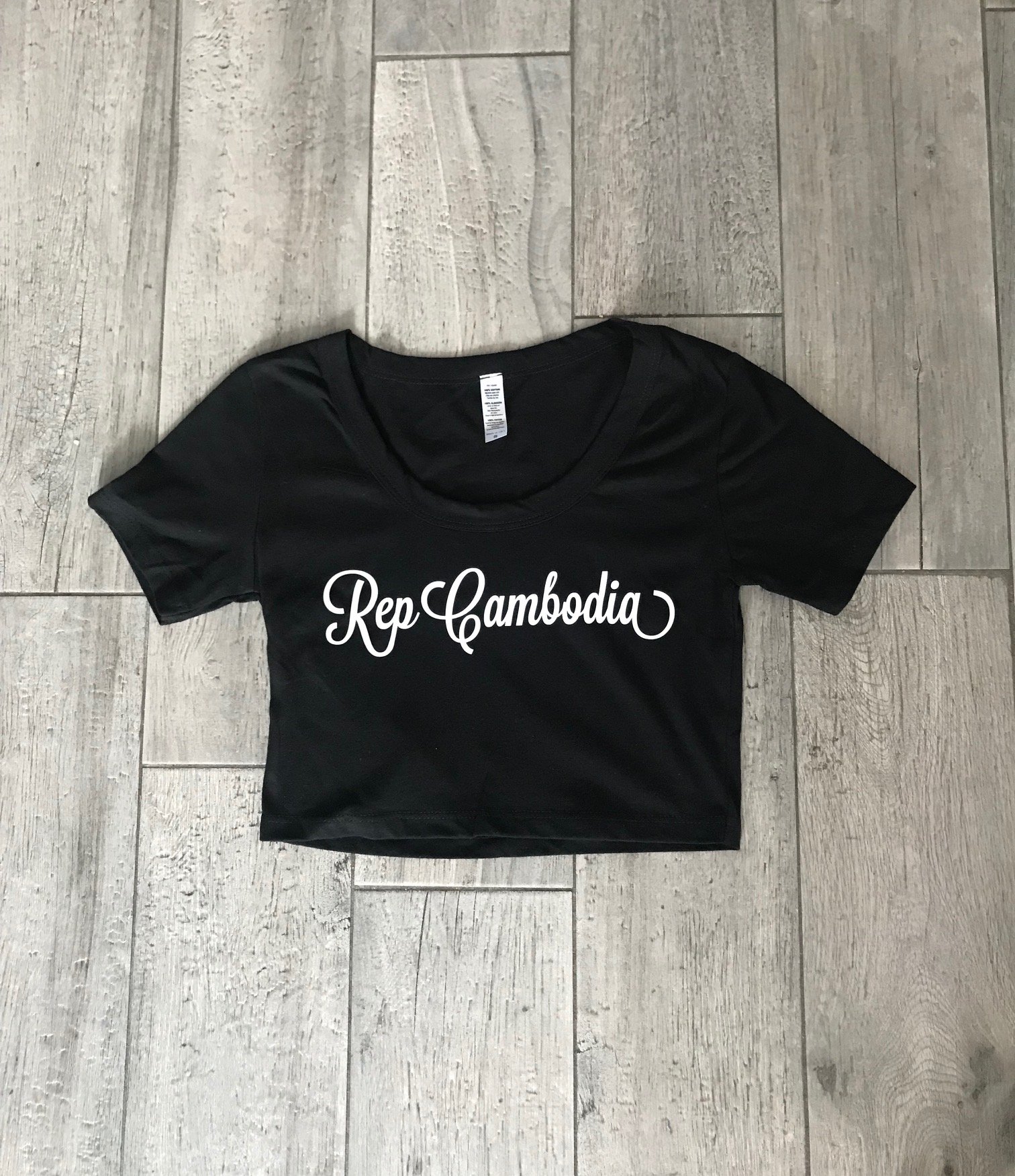 Women's Script C Cropped Tee