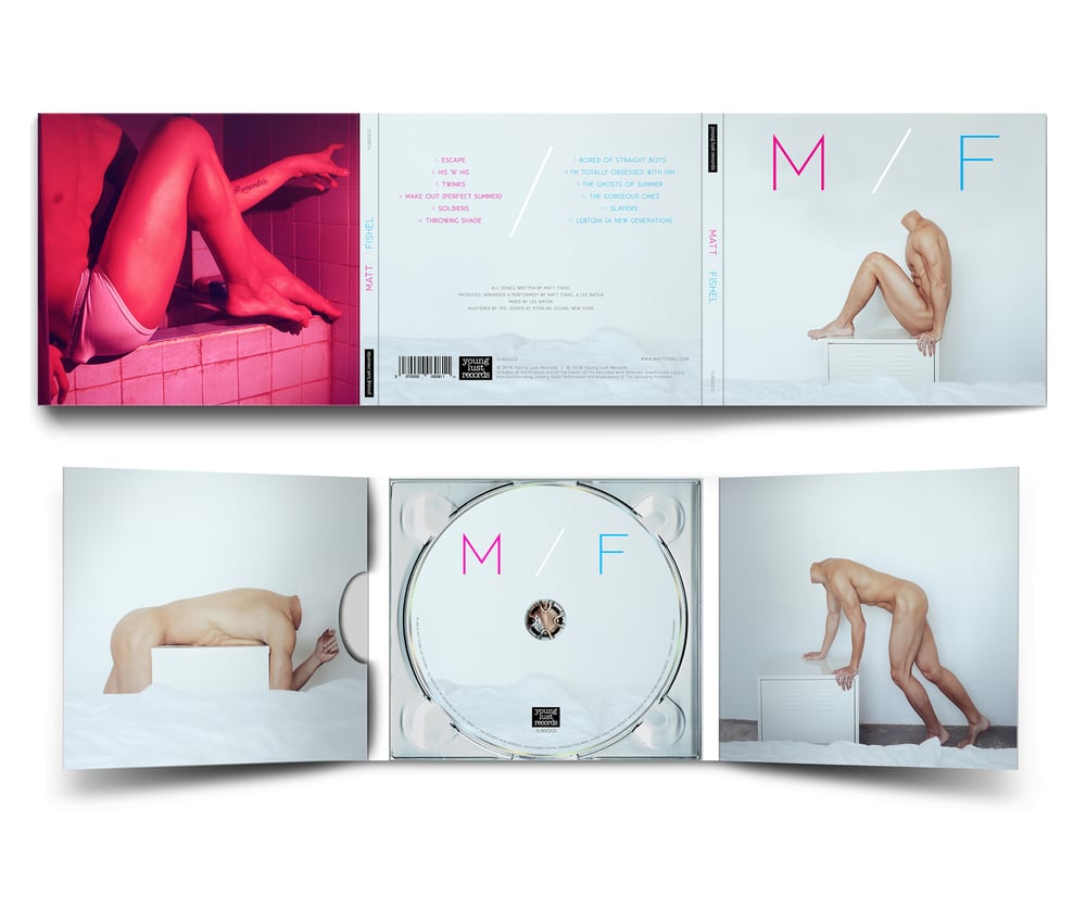 Image of M/F - CD DIGIPAK (£7 Standard / £12 Signed)
