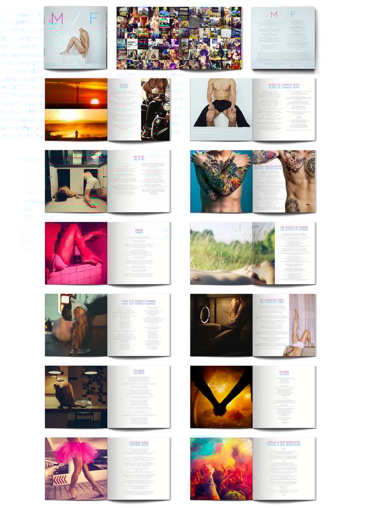 Image of M/F - CD DIGIPAK (£7 Standard / £12 Signed)