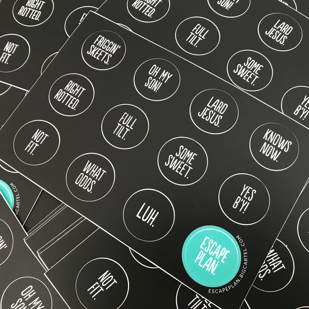 Image of 4 x 6 Sticker Sheet