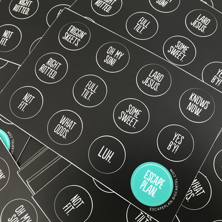 Image of 4 x 6 Sticker Sheet