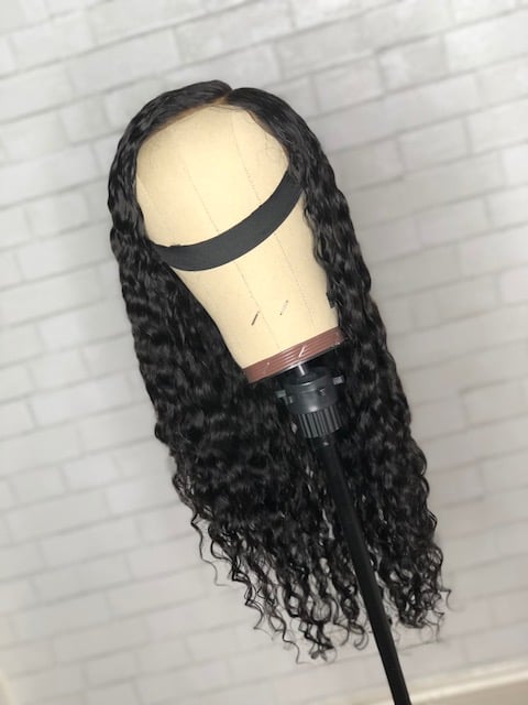 Image of Loose curly Lace front Wig