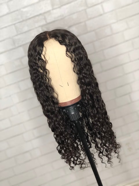 Image of Curly sue Lace front wig