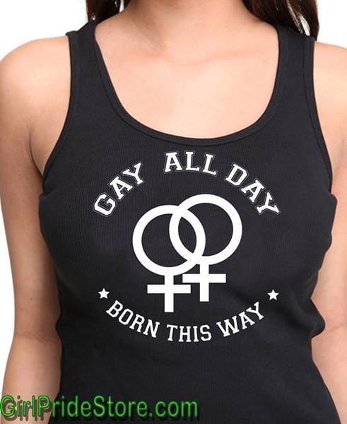 Gay All Day Tank Top