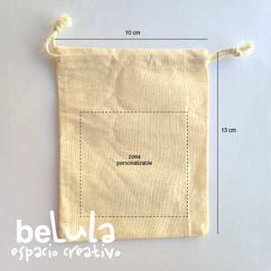Image of Bolsitas saco de algodón