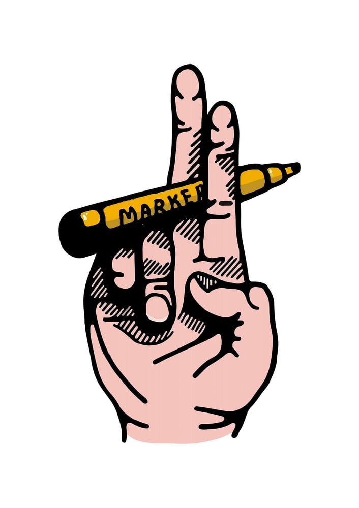 Image of Addict with a Pen - A3