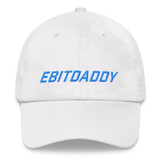 Image of ebitdaddy dad hat (white)