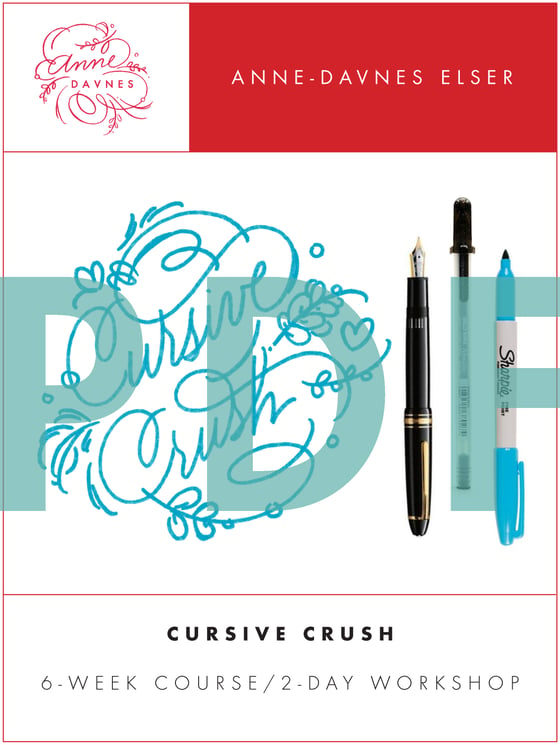 Image of Cursive Crush 2.0 Exemplar PDF Download
