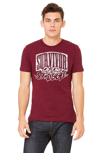 Image of Survivor Of The Struggle (Maroon)