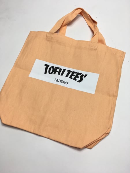 Image of Peach Logo Tote