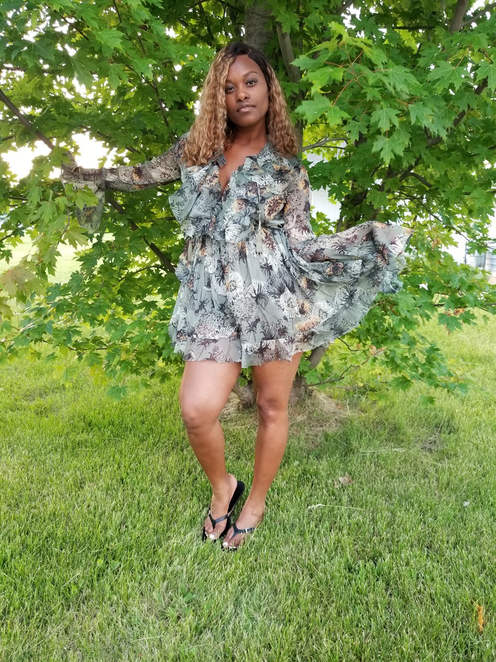 Image of The "Wildlife" Romper