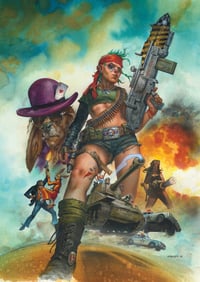 Image 5 of COLLECTOR'S ITEM - Tank Girl All Stars - Exclusive Greg Staples Variant (+ poster & print!)