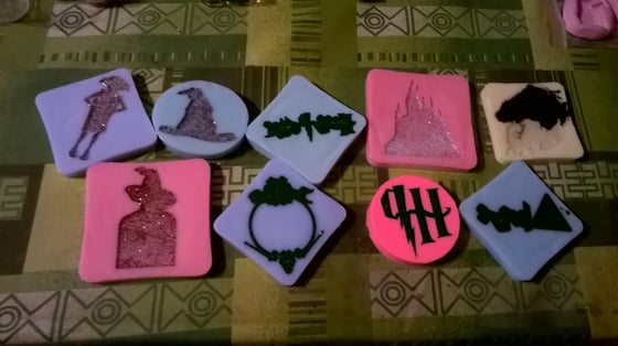 Image of resin harry potter handmade