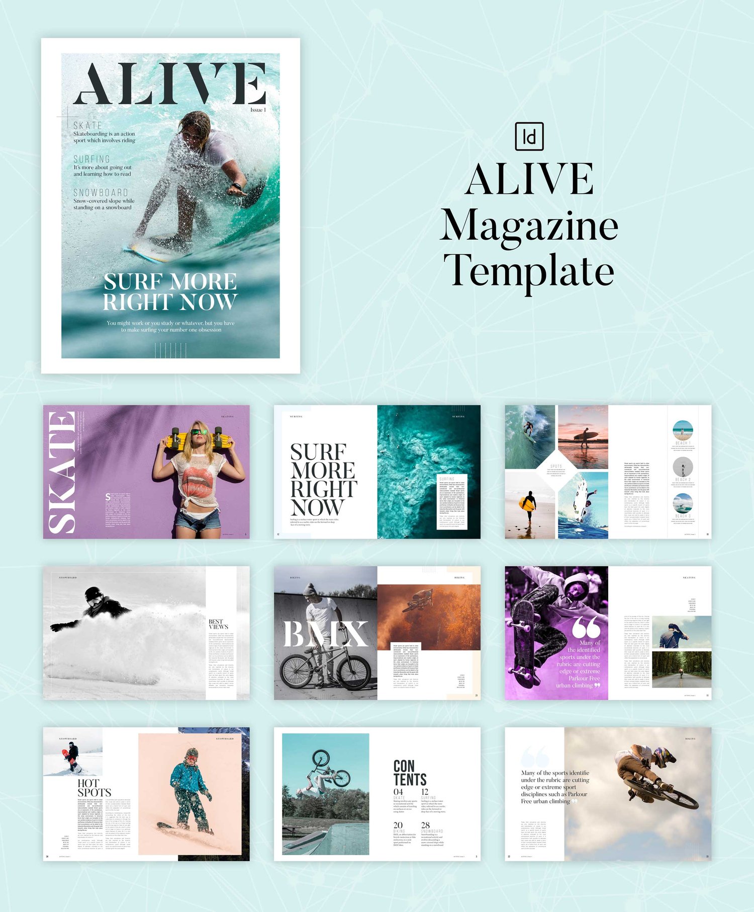 Image of ALIVE Magazine Template