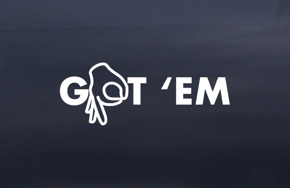 Image of GOT ‘EM Decal