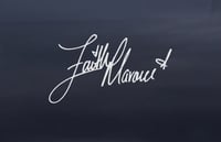 Image 1 of Signature Faith Decal