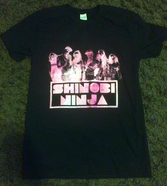 Image of Pink Lava Shinobi Ninja Band Shirt
