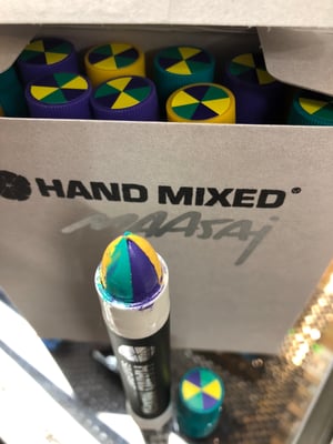 Hand Mixed Split Sakura “Maasai” 6 Split