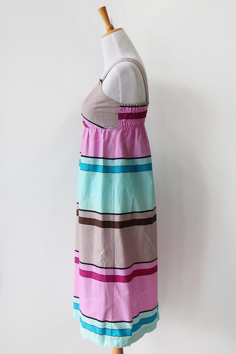 Image of SOLD Stripes And Angles Weekend Dress (Was $58)