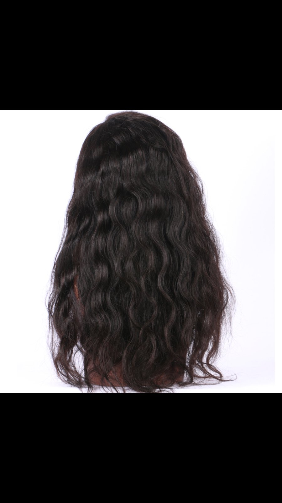 Image of Natural wave Lace front wig