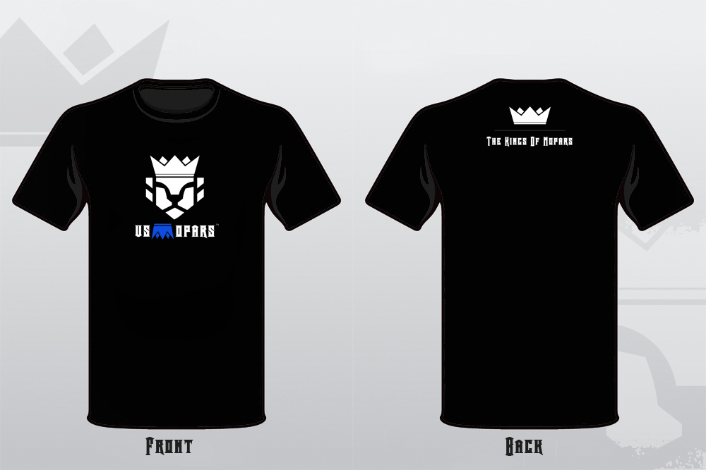 Image of US MOPARS " OFFICIAL TEE 2018 "