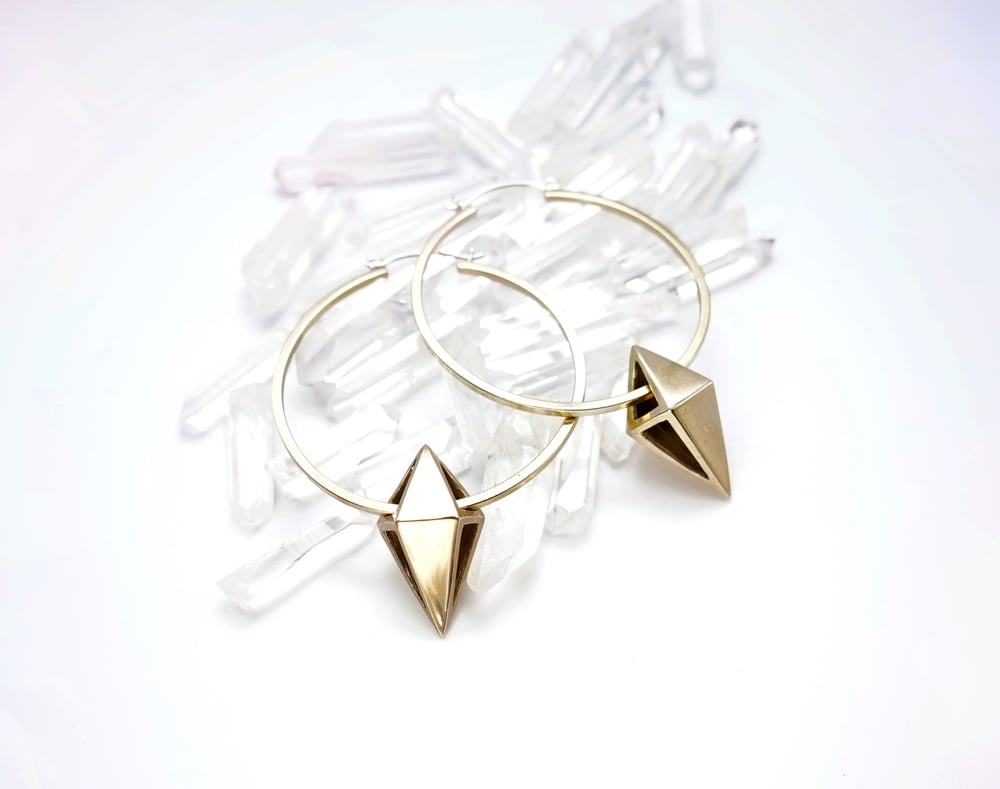 Image of Diamond Hoops