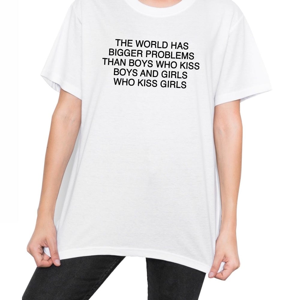Image of World Problems T-Shirt in White