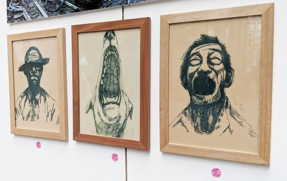 Laughing Limited Edition Screen Print