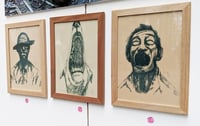 Image 2 of Laughing Limited Edition Screen Print