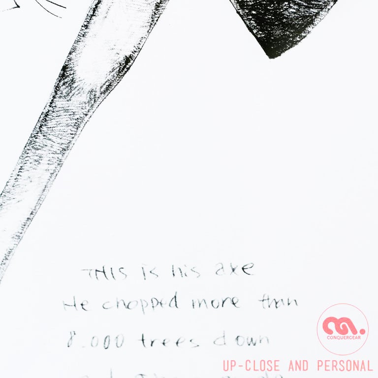 Axe - Ltd edition Screen print