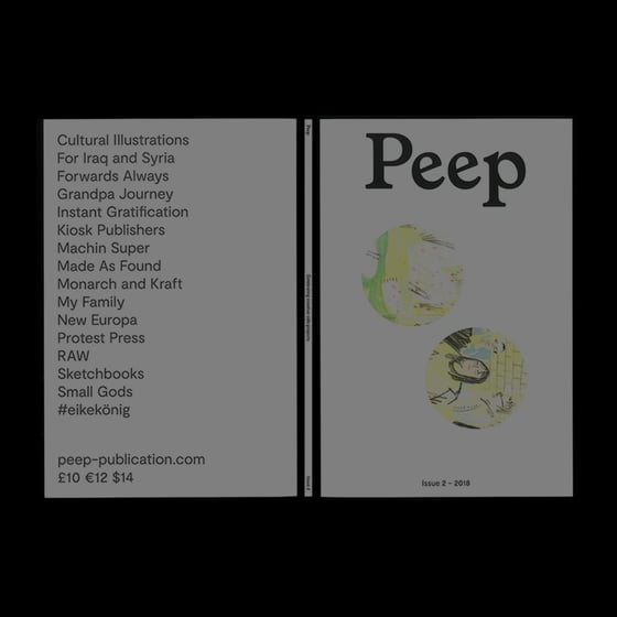 Image of Peep Issue 2 – Joey Yu Cover