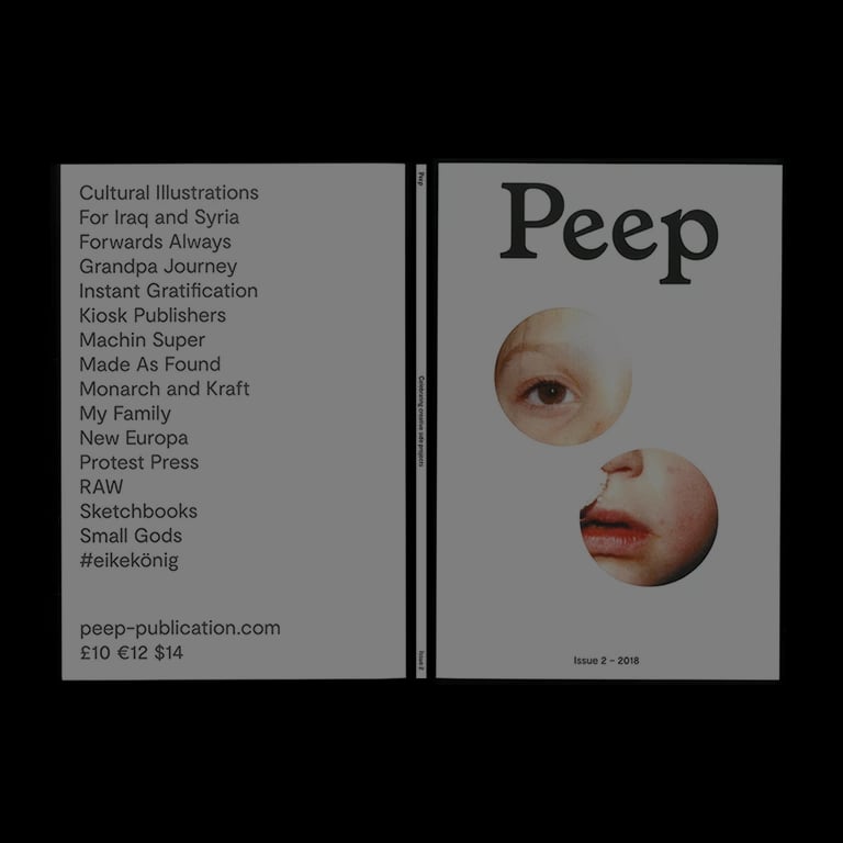Image of Peep Issue 2 –Erik Kessels Cover
