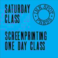 Image 1 of SATURDAY SCREENPRINT: 13th. Dec. 2025. 11am - 5pm.  £90.00.
