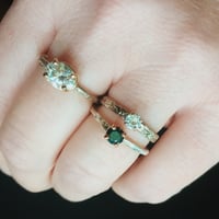Image 7 of reserved for the fabulous N . a trio of rings