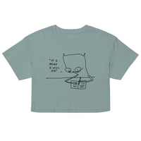 Image 7 of Women’s crop top IF I RELAX 