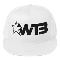 Image 5 of WTB Black Logo Trucker Hat