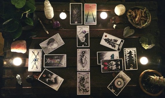 Image of The World Tarot . Here & Now