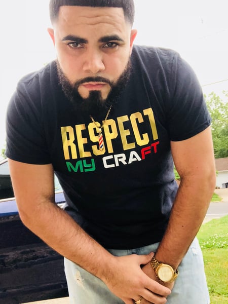 Image of Respect my craft italian T-shirts