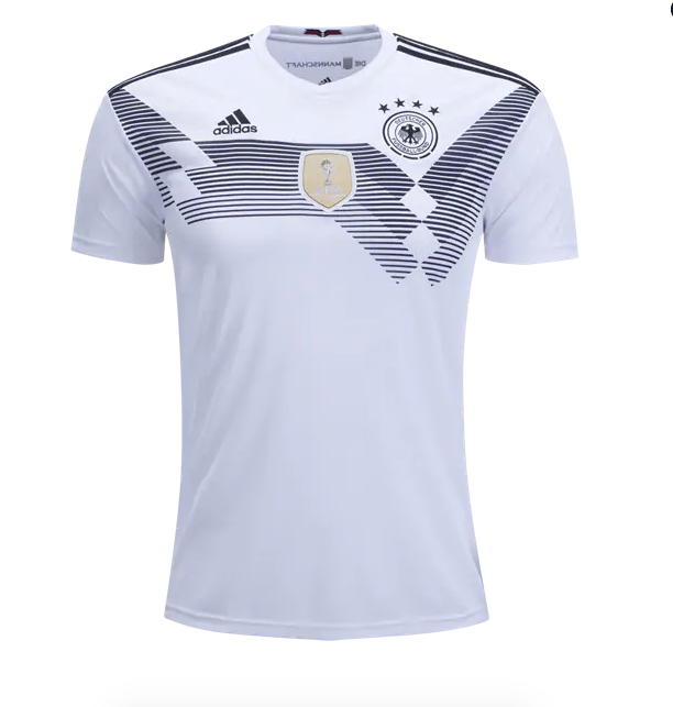 Image of Germany Home World Cup 2018 Jersey 