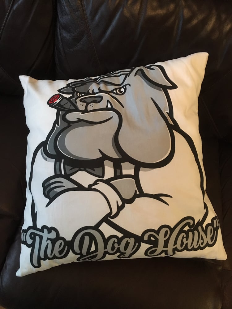 Image of The Dog House pillow 