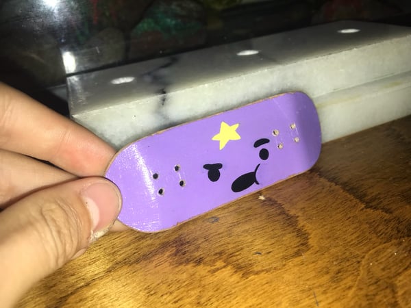 Image of Custom painted adventure time deck