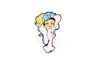 Image 2 of Betty Boop and Bimbo the Dog -  Bonnet Enamel Pin Set