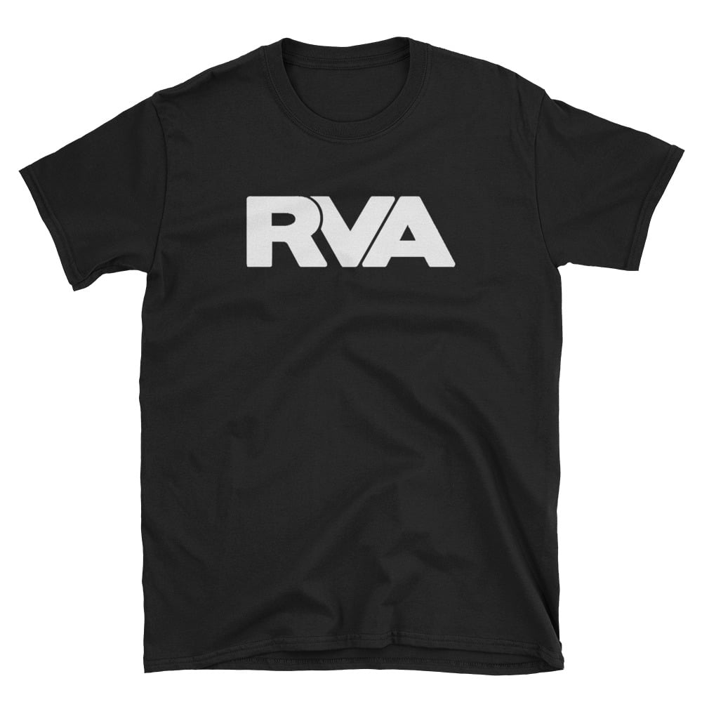 Image of RVA Logo Shirt - Black (Unisex)