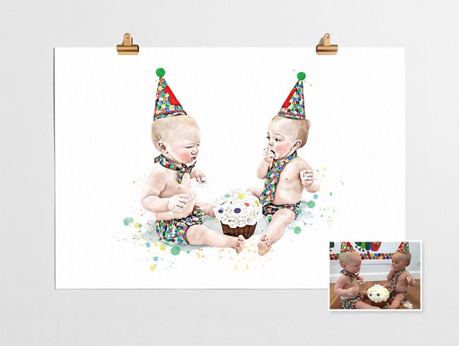 Custom Portrait Multiple Subject