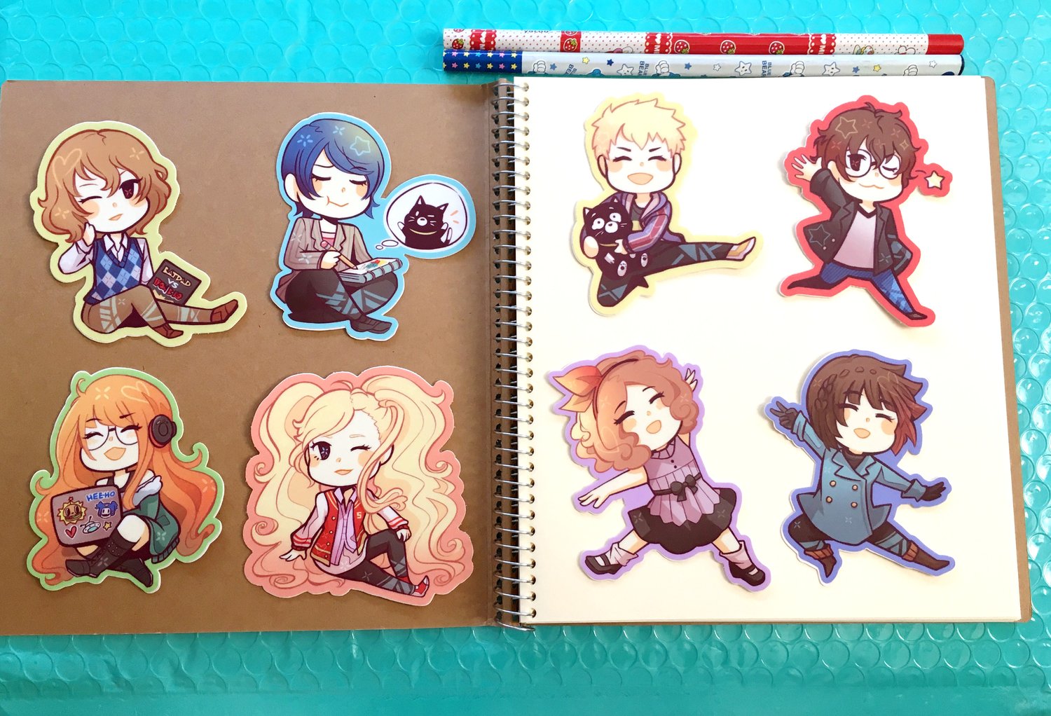 P5 Vinyl Stickers