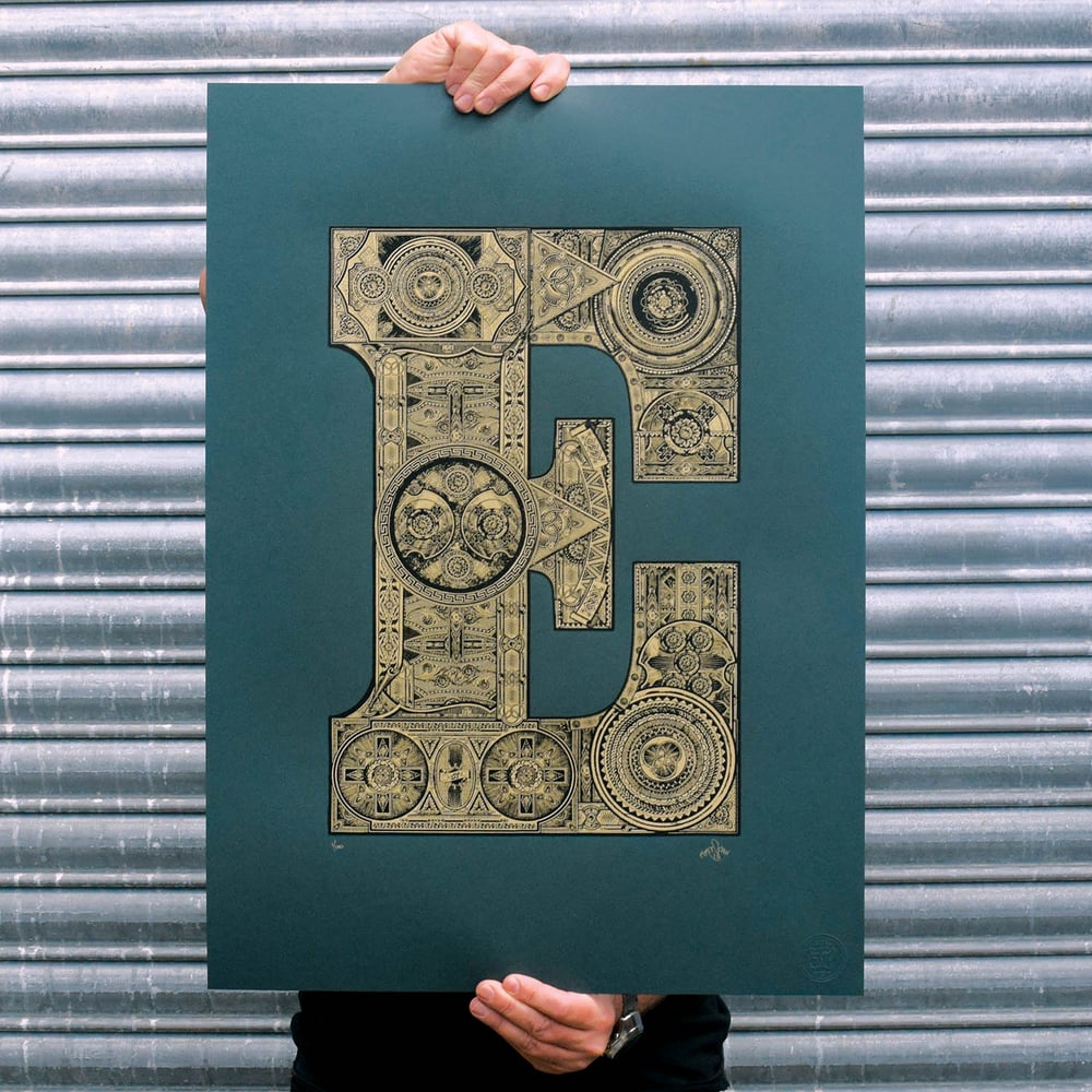 The Illustrated Letter Project: 'E'