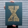 The Illustrated Letter project: 'X'