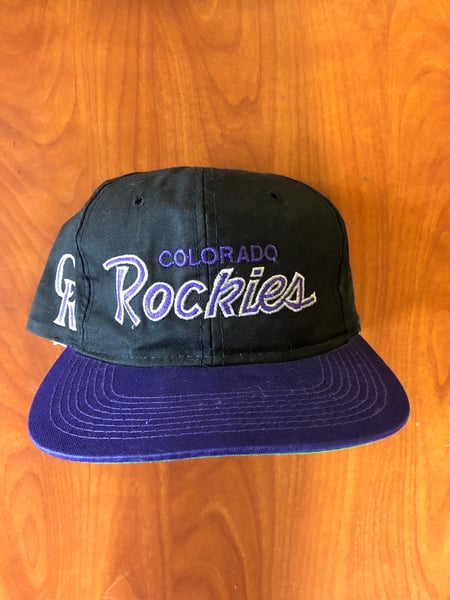 Image of Colorado Rockies Vintage Script Snapback